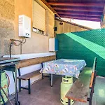 In A Peroxa With House A Panoramic View *